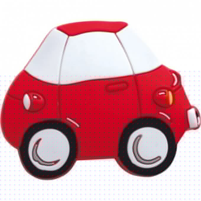 Детская резиновая ручка, машинка GTV UM-KID-D-001