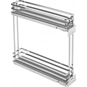 Двухуровневая боковая корзина GTV KO-BO150PK-60 антрацит Двухуровневая боковая корзина GTV KO-BO150PK-60 антрацит