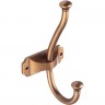 Крючок мебельный GTV WZ-CRAFT-04 CRAFT, старое золото (комплект 2 шт) WZ-CRAFT-04-K
