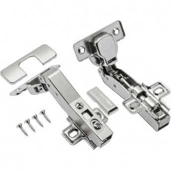 Петля GTV ZM-HCKT45-BE-S 45 градусов угловая самозакрывающаяся с планкой (комплект 4 шт) Петля GTV ZM-HCKT45-BE-S 45 градусов угловая самозакрывающаяся с планкой (комплект 4 шт)