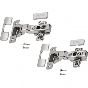 Петля полунакладная Prestige самозакрывающаяся GTV ZM-ECHC08ZEO