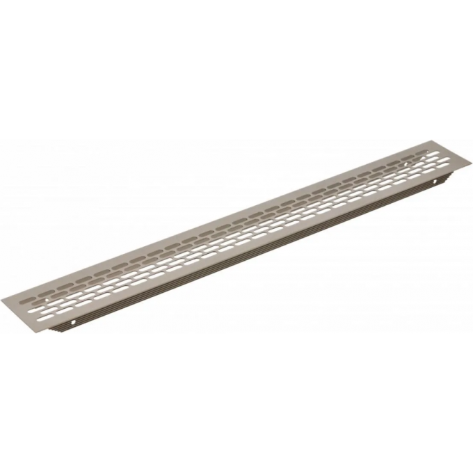 Решетка вентиляционная GTV 484х60 мм, светлый антрацит KK-W60800-24