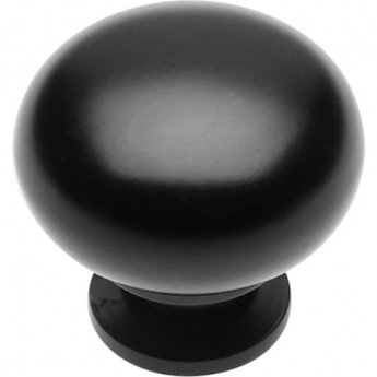 Ручка-кнопка BERGAMO, черный матовый GTV GS-BERGA-1-20M (комплект 6 шт) Ручка-кнопка BERGAMO, черный матовый GTV GS-BERGA-1-20M (комплект 6 шт)