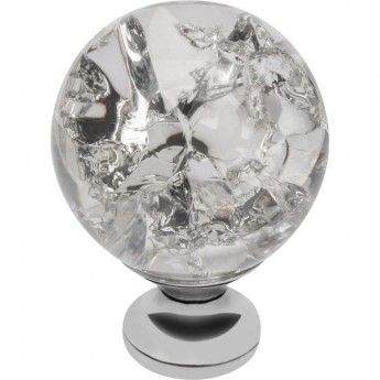 Ручка-кнопка с кристаллом хром GTV GZ-CRPC30-01 Ручка-кнопка с кристаллом хром GTV GZ-CRPC30-01