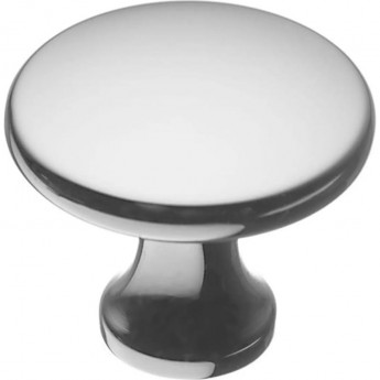 Ручка-кнопка UDINE, хром GTV GZ-UDINE-1-01 (комплект 6 шт)