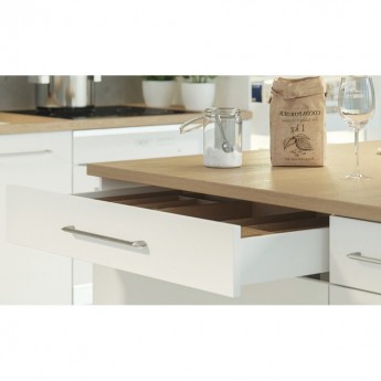 Выдвижной ящик GTV AXIS PRO L-550 PB-AXISPRO-P2O-KPL550A1 низкий белый